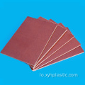 Phenolic Fabric ບາງໆຝ້າຍສີນ້ໍາຕານແຜ່ນ Laminated